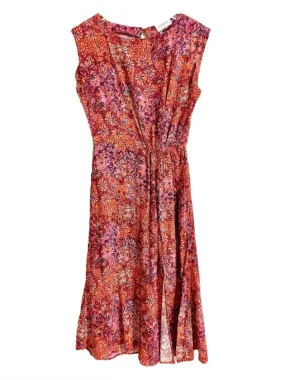 4Our Dreamers - Women's Floral Rayon High Slit Sun Dress