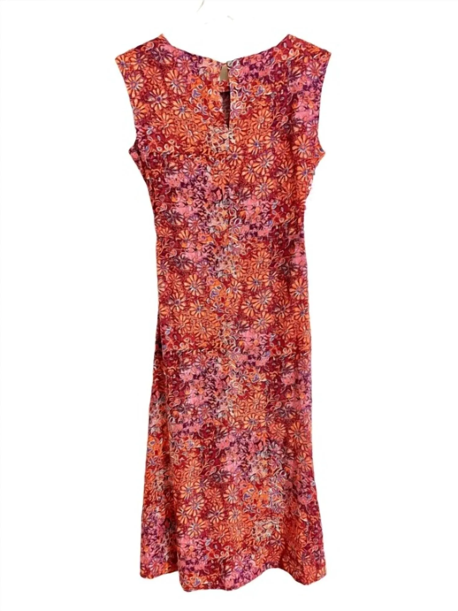 4Our Dreamers - Women's Floral Rayon High Slit Sun Dress