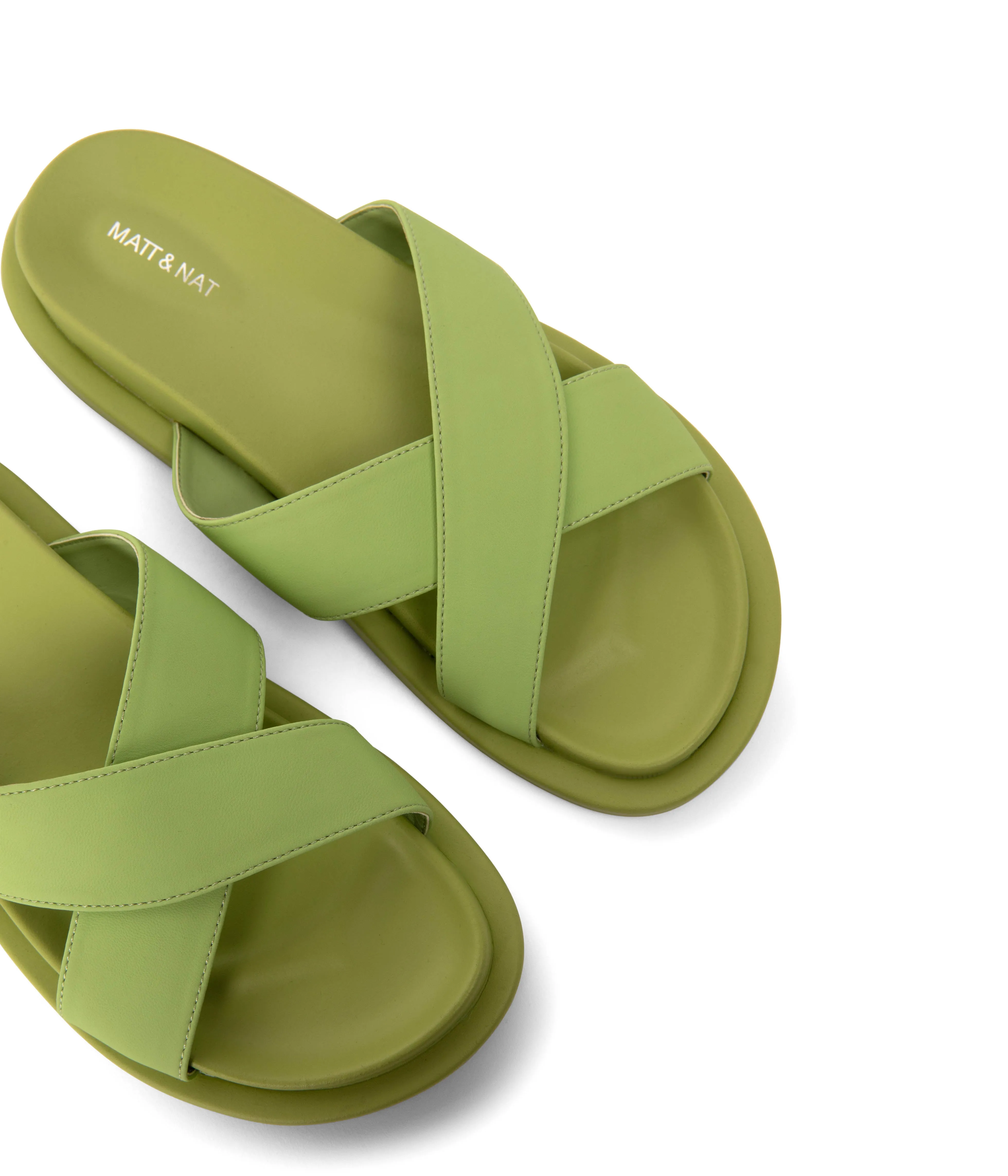 ALVERA Women's Vegan Flat Sandals