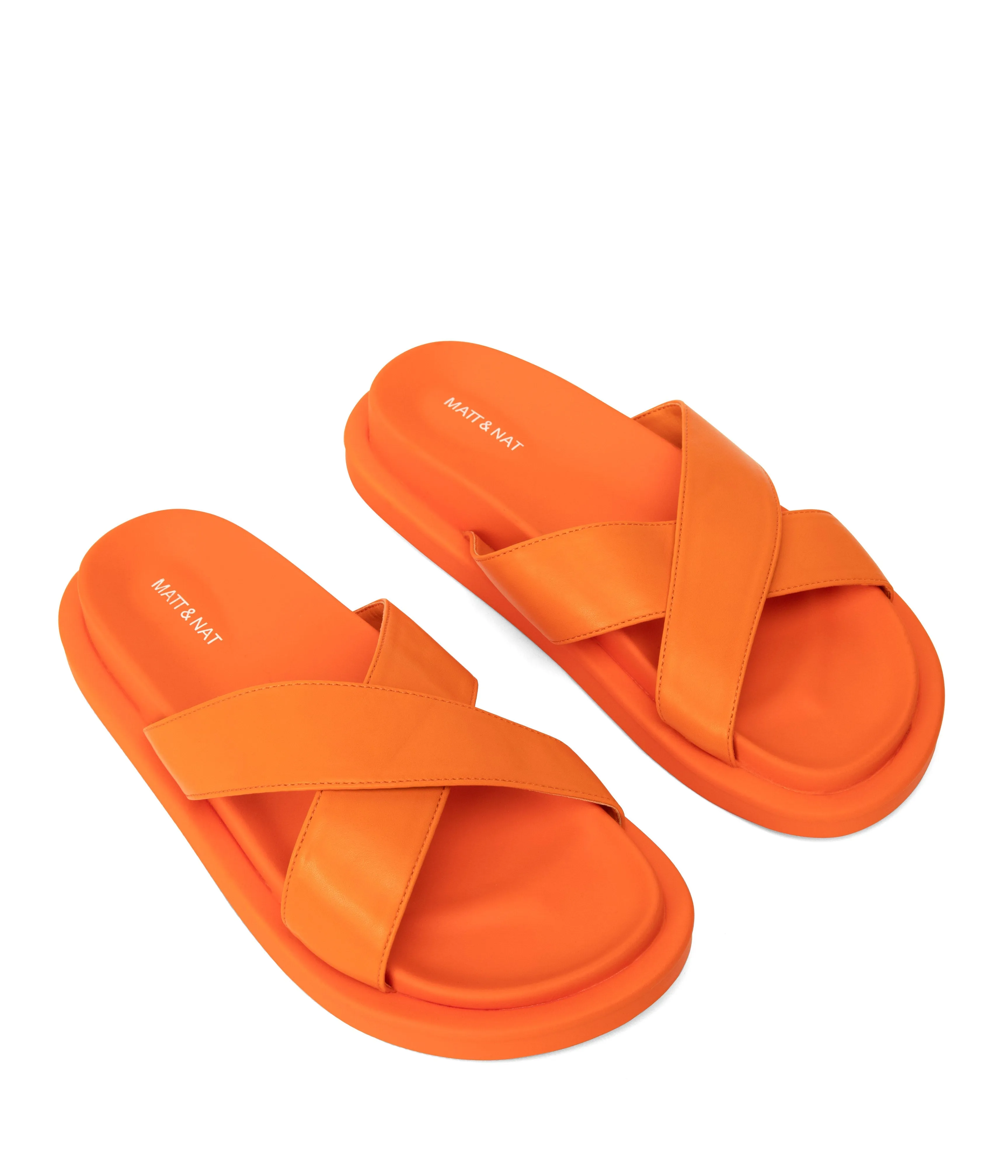 ALVERA Women's Vegan Flat Sandals
