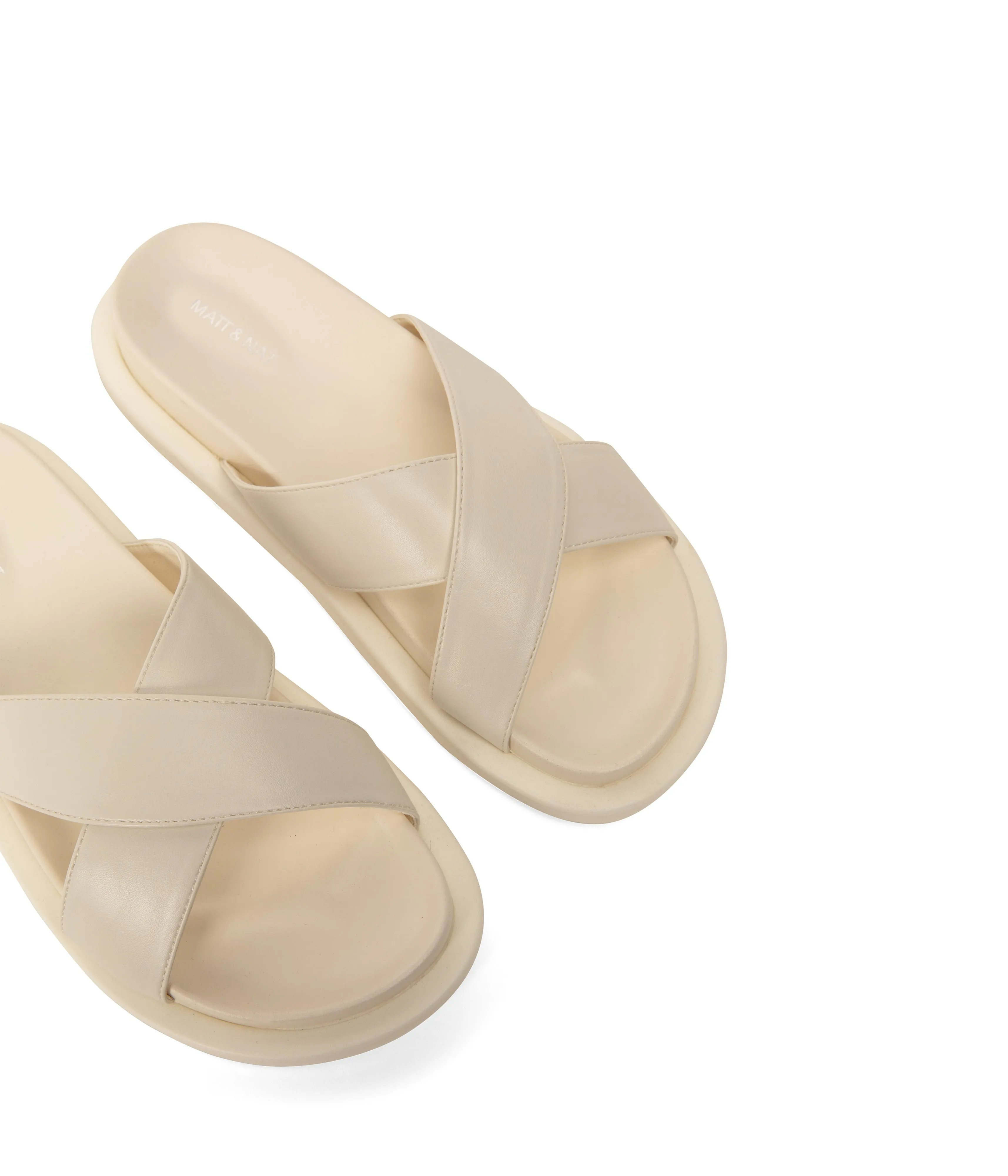 ALVERA Women's Vegan Flat Sandals