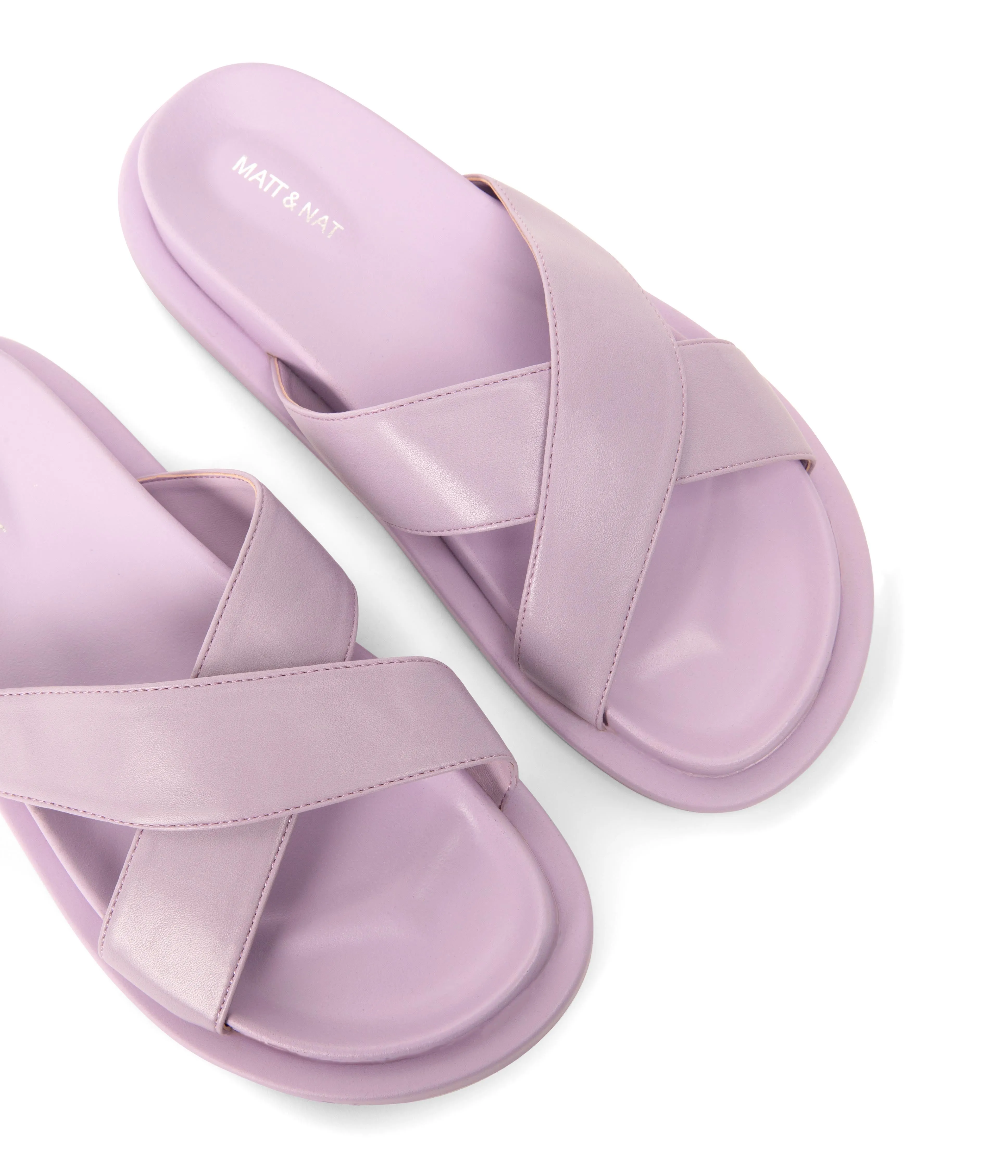 ALVERA Women's Vegan Flat Sandals
