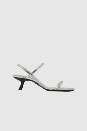 Anine Bing Hilda Sandals in Silver