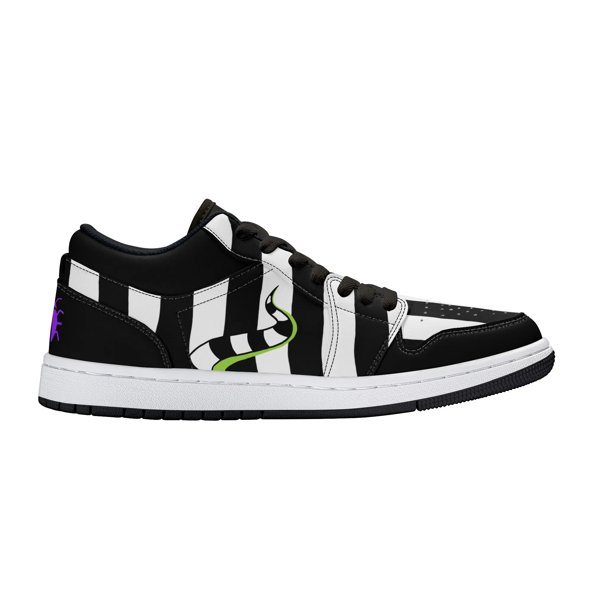 Beetlejuice & Sandworm Low Tops Skateboard Sneakers (Women's Sizes)