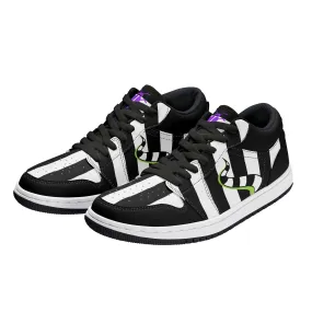 Beetlejuice & Sandworm Low Tops Skateboard Sneakers (Women's Sizes)