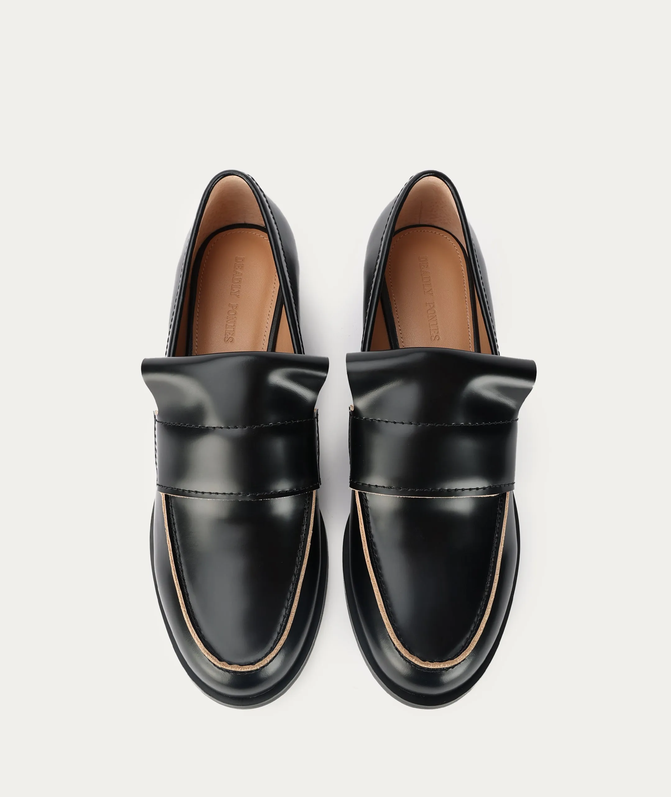 Deadly Ponies - Cheval Loafer Black