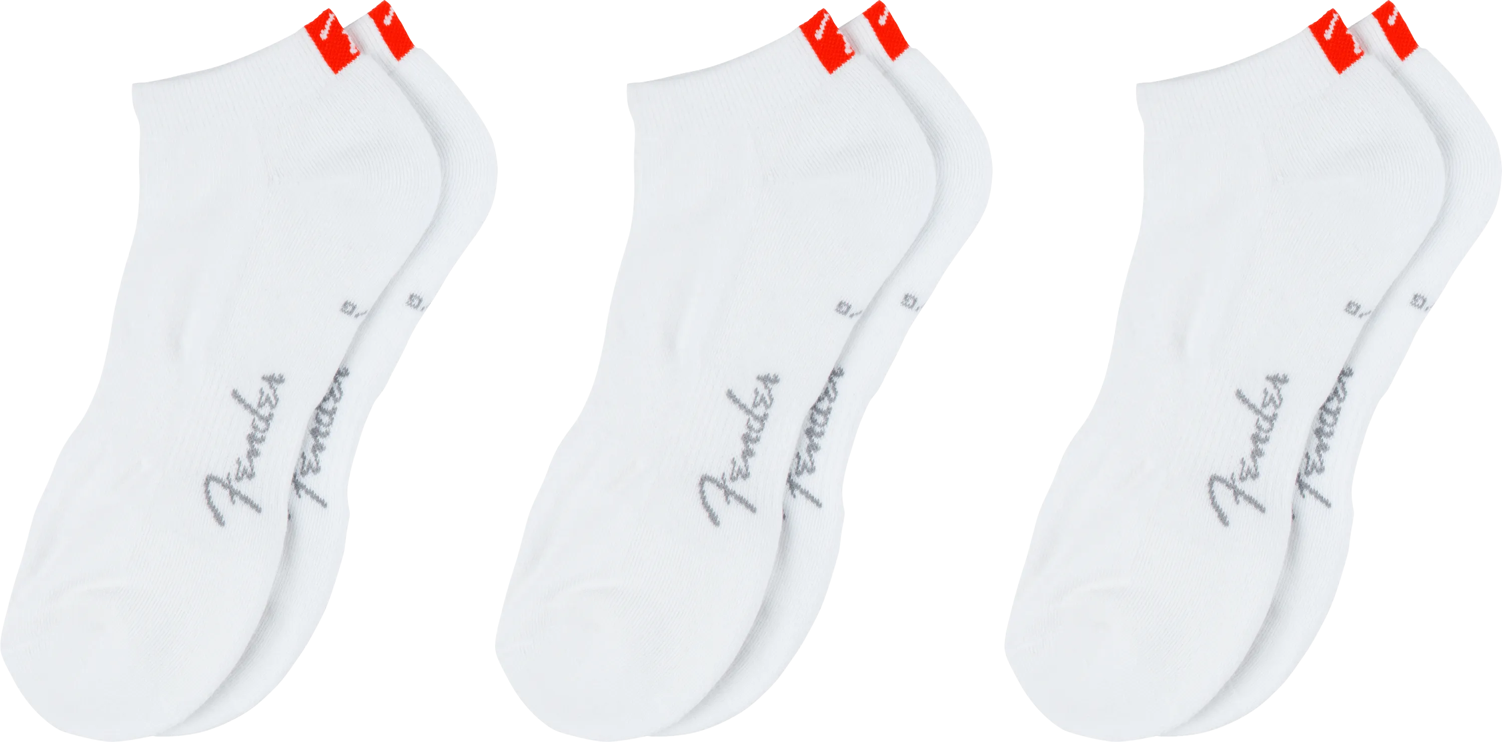 Fender® Back Tab Liner Socks, 3-Pack