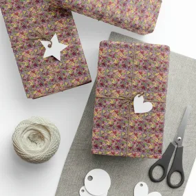Floral Dynamic Wrapping Paper
