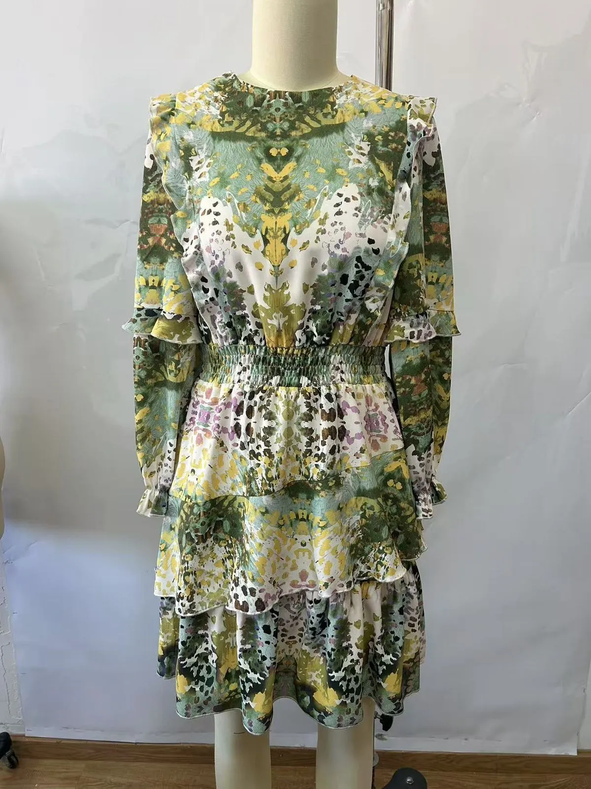 Floral Ruffle Dress