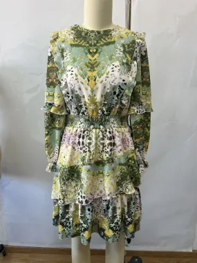 Floral Ruffle Dress
