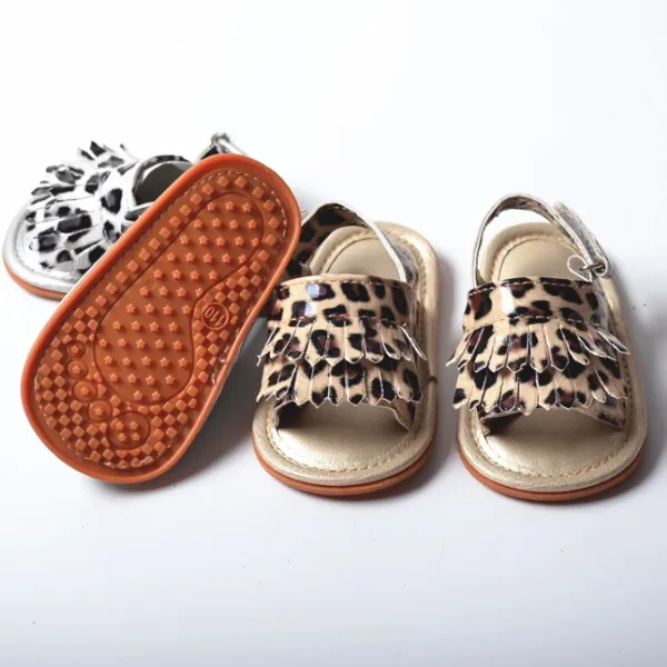 Leopard Sandals
