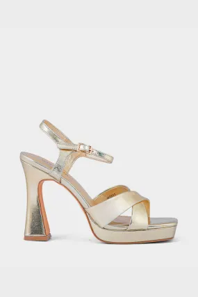 Party Wear Sandal IP2011-Golden