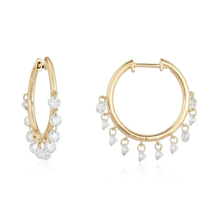 Subtle Dynamic Hoops Earrings