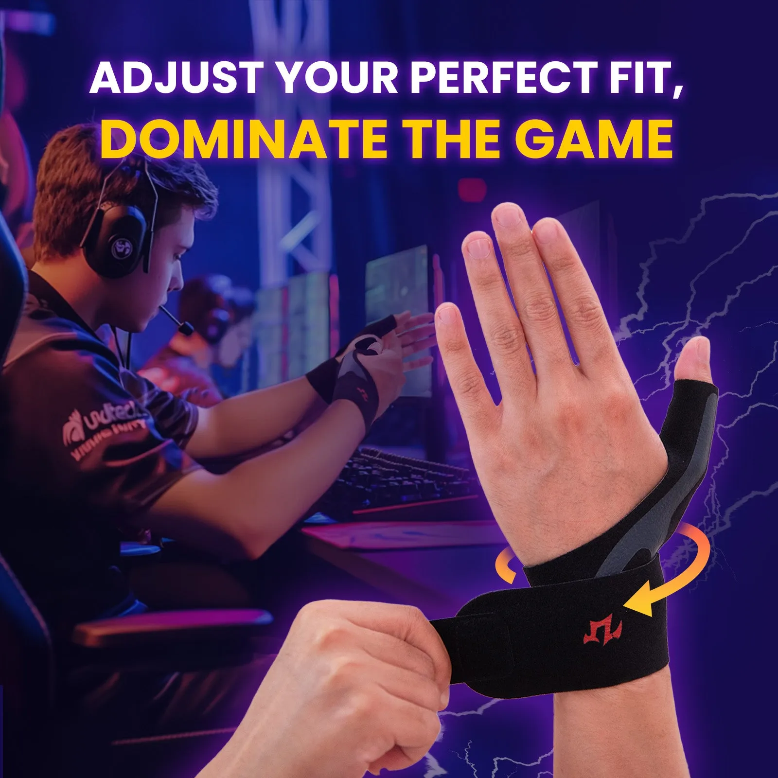 ZOYER Gaming Wrist Wrap