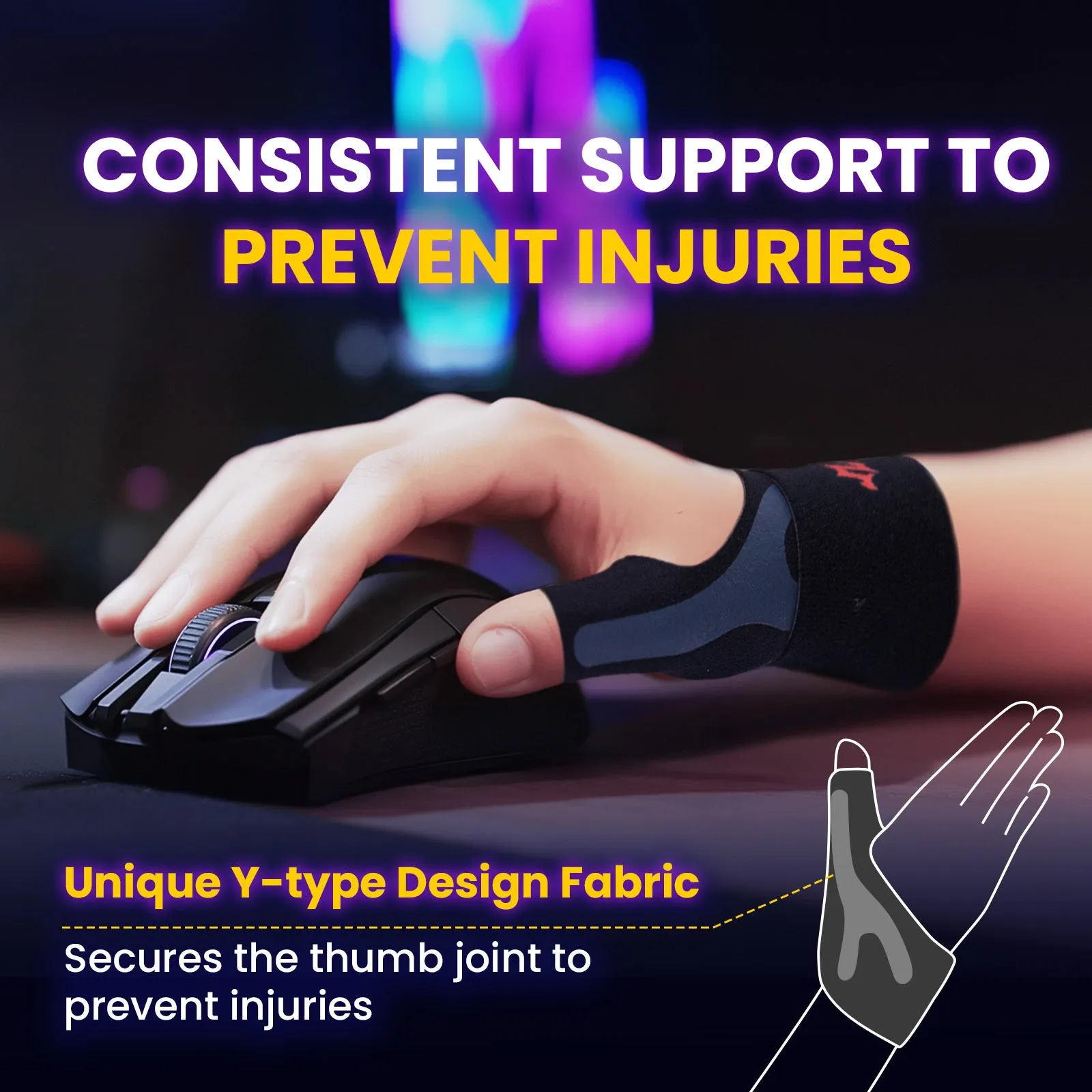 ZOYER Gaming Wrist Wrap